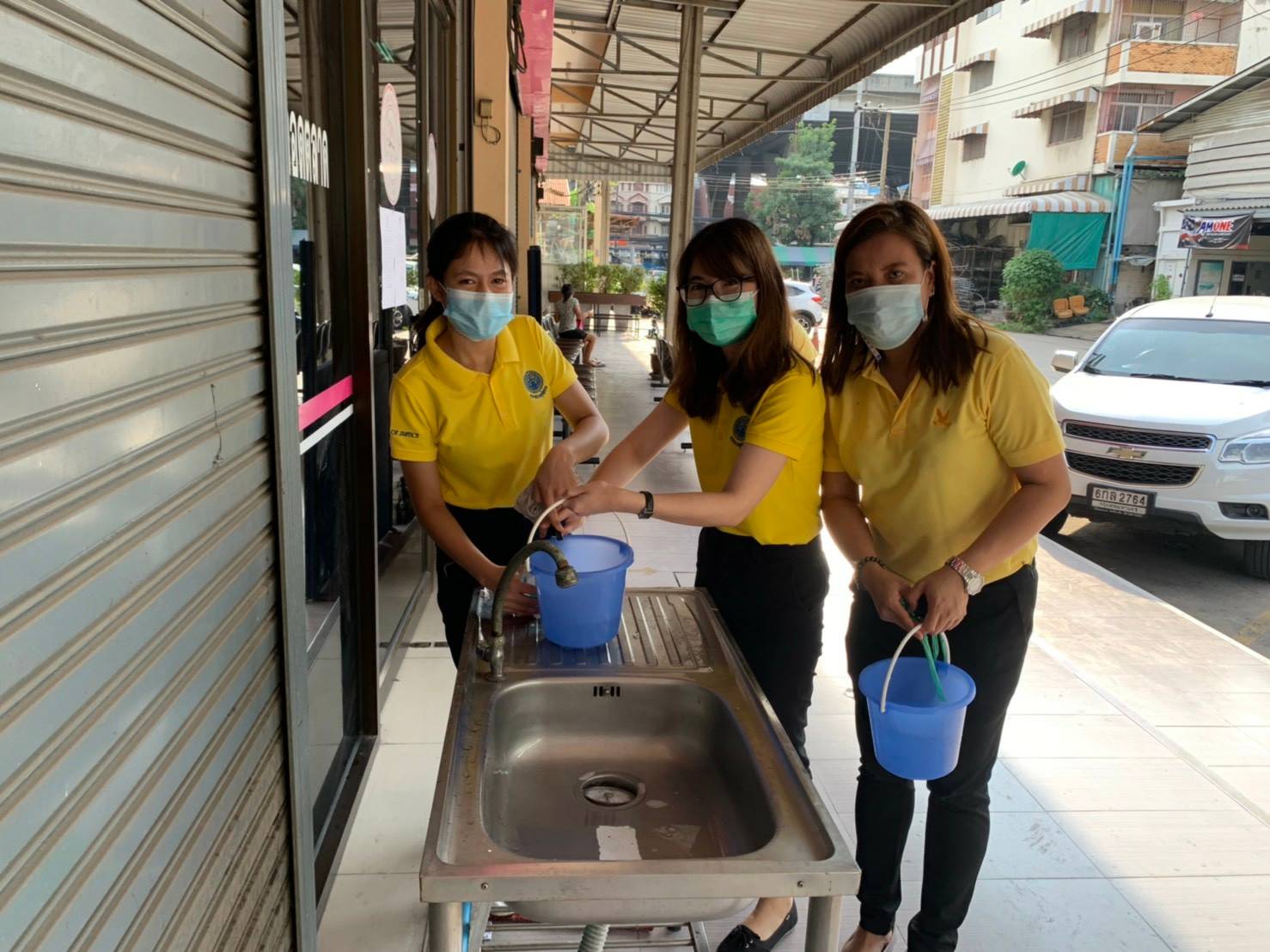 ﻿สำนักงานบังคับคดีจังหวัดปทุมธานี สาขาธัญบุรี จัดกิจกรรม Big Cleaning Day เพื่อป้องกันการแพร่ระบาดของโรคติดเชื้อไวรัสโคโรนา 2019 (COVID-19)